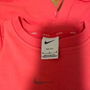 Nike Coral Sweatshirt and Joggers Set